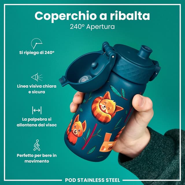 Thumbnail 3 de ion8 Borraccia 400ml per bambini 🥤