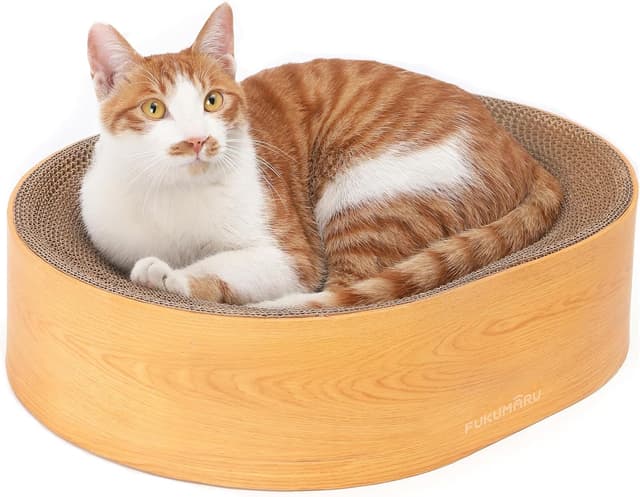 Detalle de FUKUMARU Kratzbrett Katzen 43 cm đ±