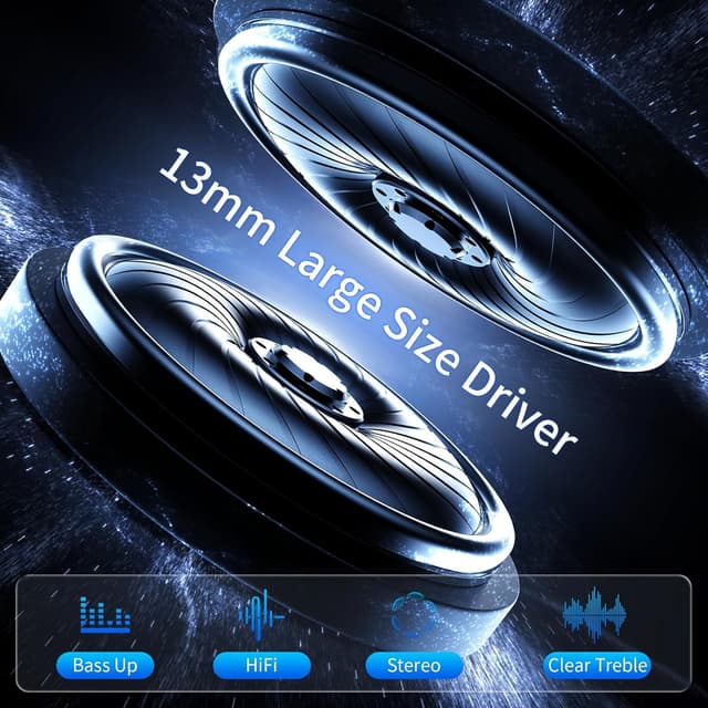 Detalle de Wireless Bluetooth 5.4 Earbuds with 6 Mic