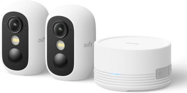 Detalle de eufy eufyCam C35 2 Pack security camera