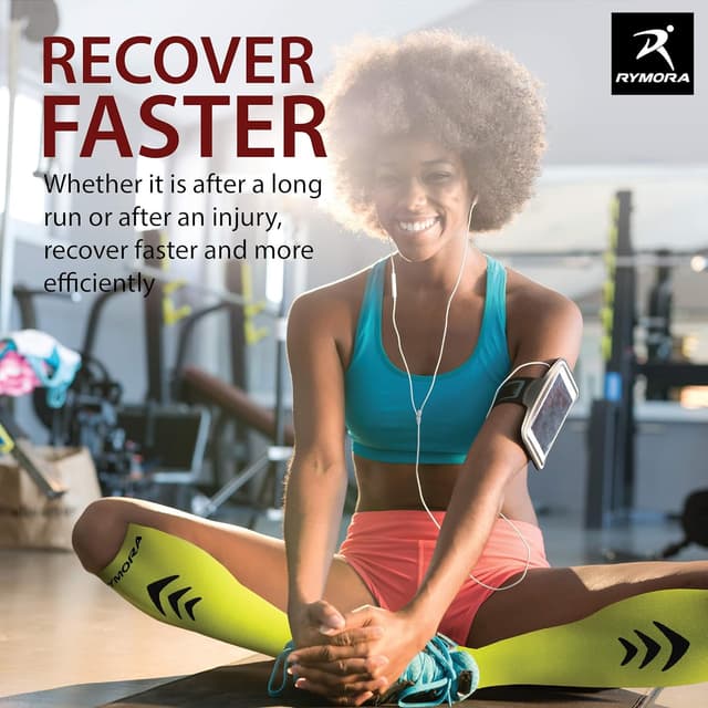 Thumbnail 6 de Rymora Compression Socks for Men and Women – for Sports, Running, Work & Flying