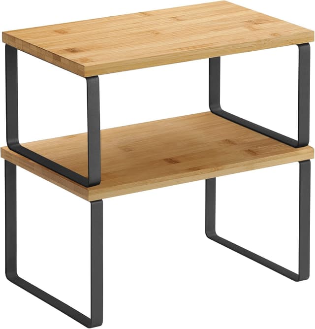 Imagen de SongMics Spice Rack Set of 2 Cupboard Shelf Organiser en OfertitasTOP