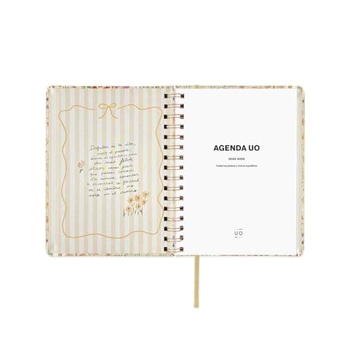 Detalle 2 de UO Agenda Bloom Día escolar 2025-2026 416 páginas