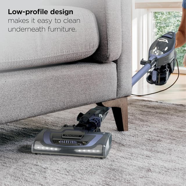 Detalle de Shark Rocket Pro DLX HV371GD Corded Stick Vacuum with Removable Hand Vac (Gold)