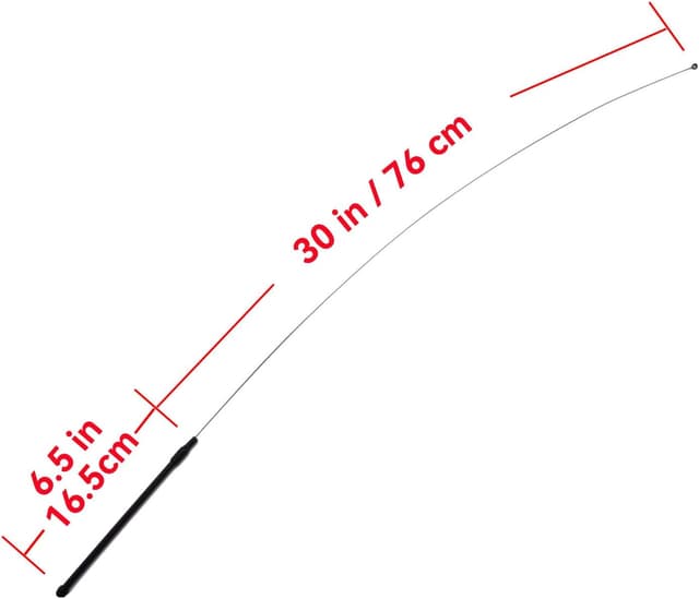 Detalle 2 de CYBERNOVA Katzenspielzeug mit Federn 7 Ersatzvögel