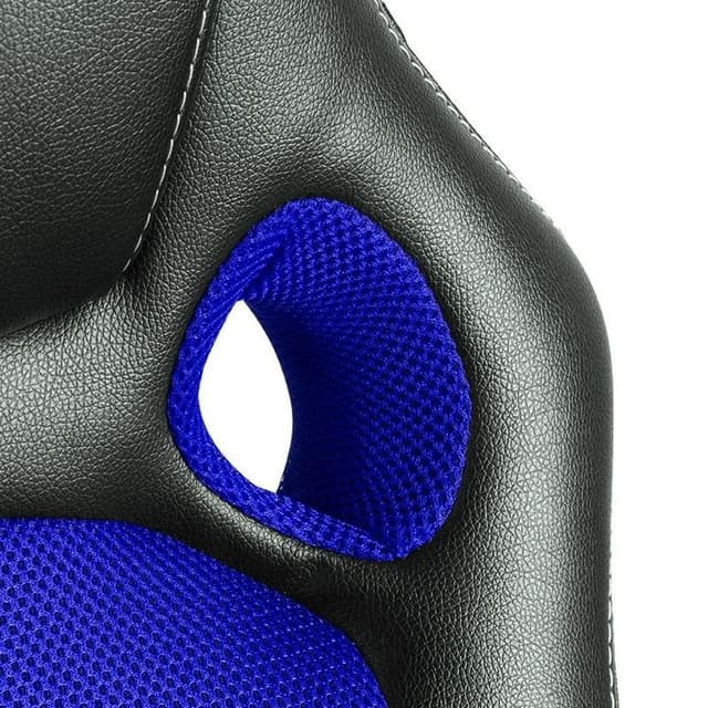 Detalle de Silla Gaming Pro Azul y Negra