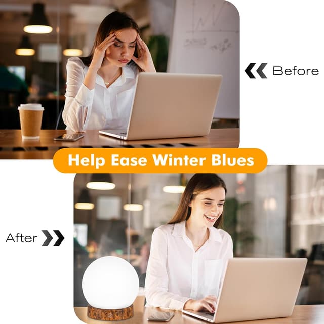 Thumbnail 3 de Deng Jr Sad Lamp 10,000 Lux Sad Light Therapy