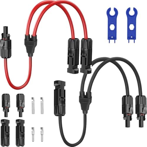 Detalle de DAOKAI Conectores solares Y 30 A