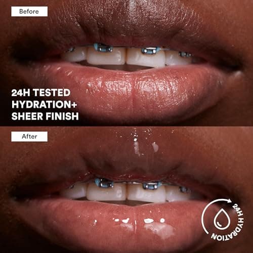 Detalle 2 de 3INA MAKEUP The Color Lip Oil 100 — Bálsamo labial 24h con ácido hialurónico