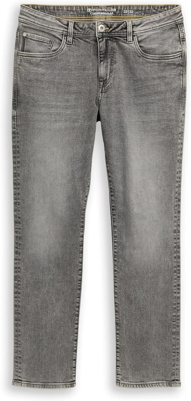 Detalle de Tom Tailor TTJOSH Herren Regular Slim Jeans im Five-Pocket-Style