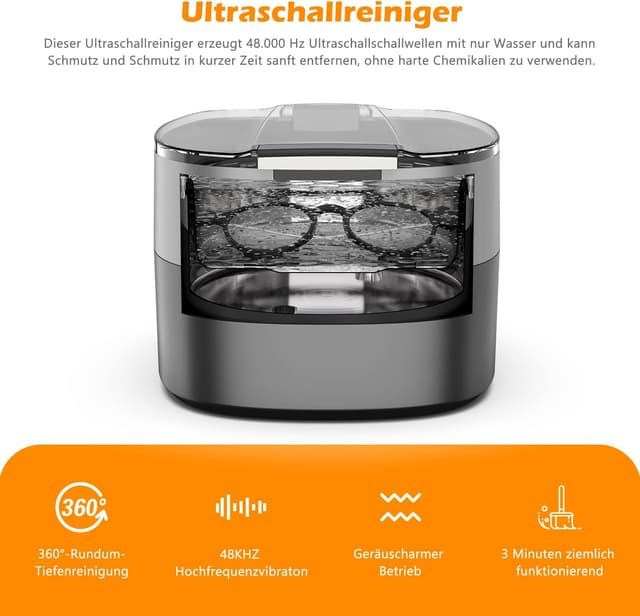 Thumbnail 1 de KECOOLKE Sonic Cleaner 750 ml Ultraschallgerät