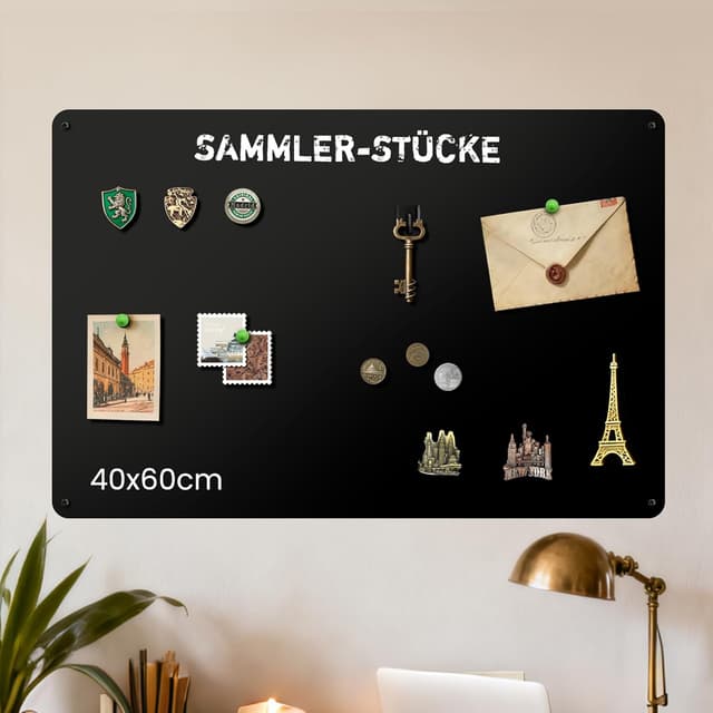 Imagen de Qiytecno Lavagna Magnetica da Parete 40x60 cm en OfertitasTOP