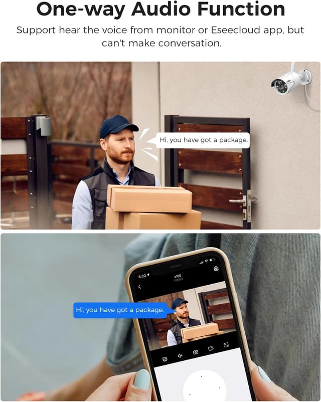 Thumbnail 6 de Hiseeu Pro 5MP 12-Pack WiFi Cameras
