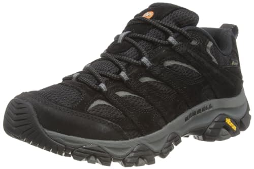 Detalle de Merrell Moab 3 GTX, Botas de Senderismo Hombre 🥾 Black/Grey 46.5 EU