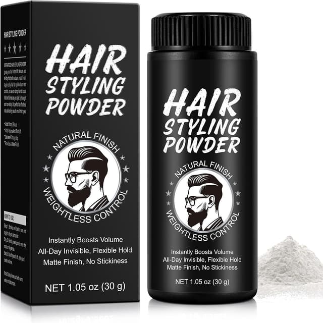 Detalle de Poudre de coiffure texturisante volumisante mate anti-collant (24 h) – pour tous types de cheveux, hommes & femmes