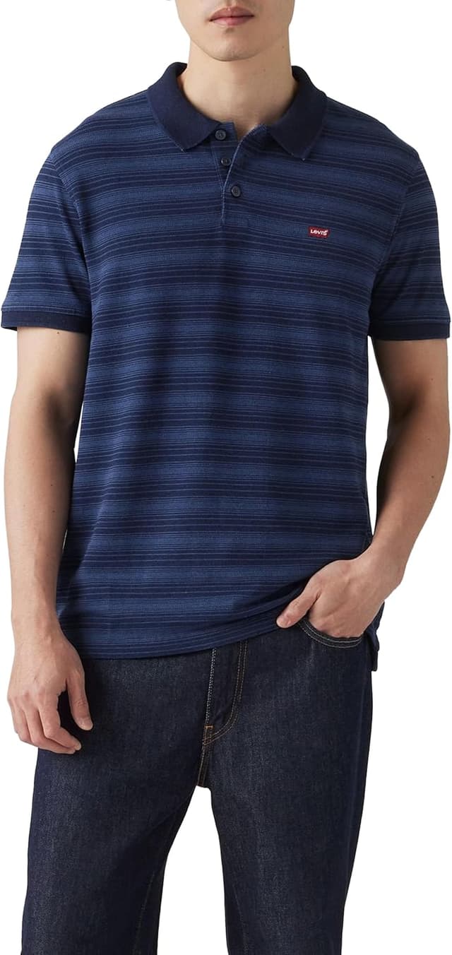 Thumbnail 2 de Levi's Housemark Polo Camiseta Hombre 👕 Dress Blues D L