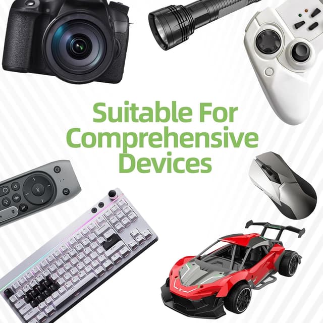 Thumbnail 6 de BEVIGOR AAA Akkubatterien (NiMH), 24 Stück, vorgeladen – hohe Kapazität für Alltag & Geräte