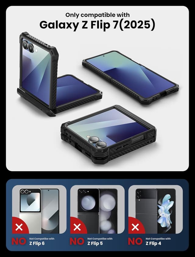 Detalle 2 de i-Blason Galaxy Z Flip 7 Case with Stand