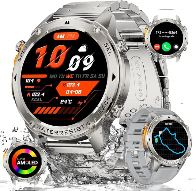 Thumbnail 6 de LIGE GPS Montre Connectée 1,43"