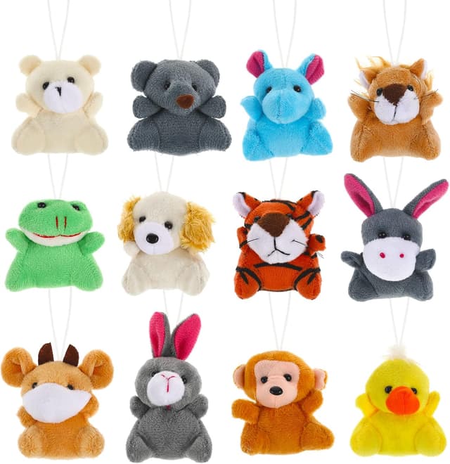 Detalle de BILLMOSS Easter eggs with plush, 12 pack