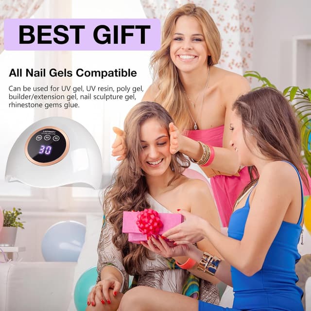 Thumbnail 5 de LadyMisty 72W UV LED Nail Lamp ๐