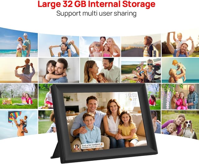 Detalle 2 de AKImart FRAMEO 10.1-inch WiFi Digital Photo Frame with Touch Screen (1280x800, 32GB)