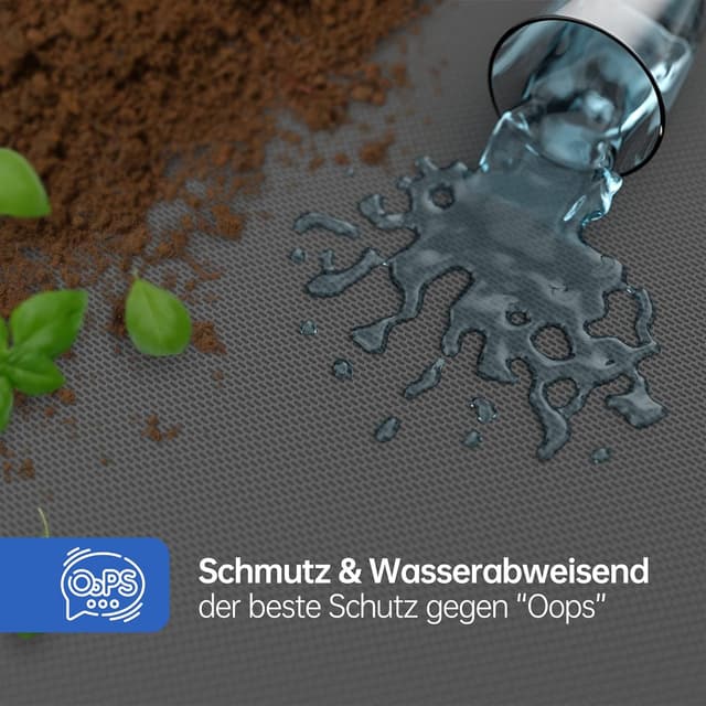 Detalle de HAYATEC Universal Antirutschmatte für den Autokofferraum (120 x 100 cm) – rutschfeste, wasserdichte Gummimatte zum Zuschneiden