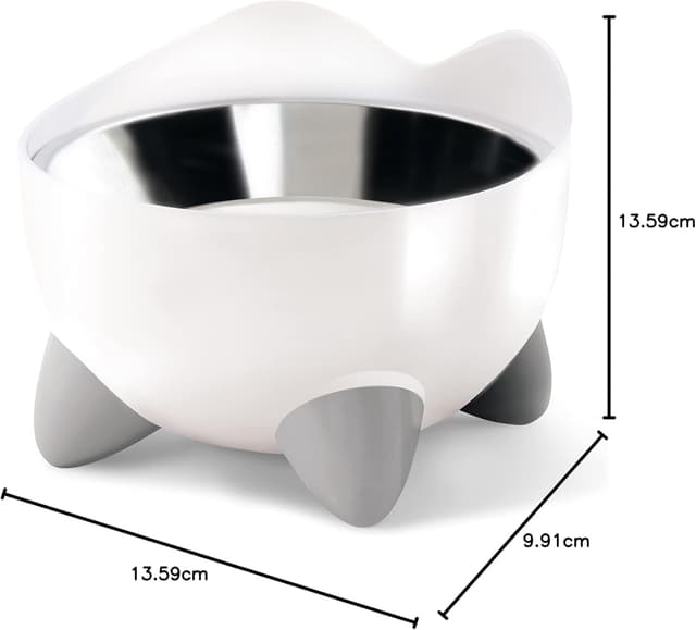 Detalle 1 de Catit Pixi elevated feeding dish 200ml
