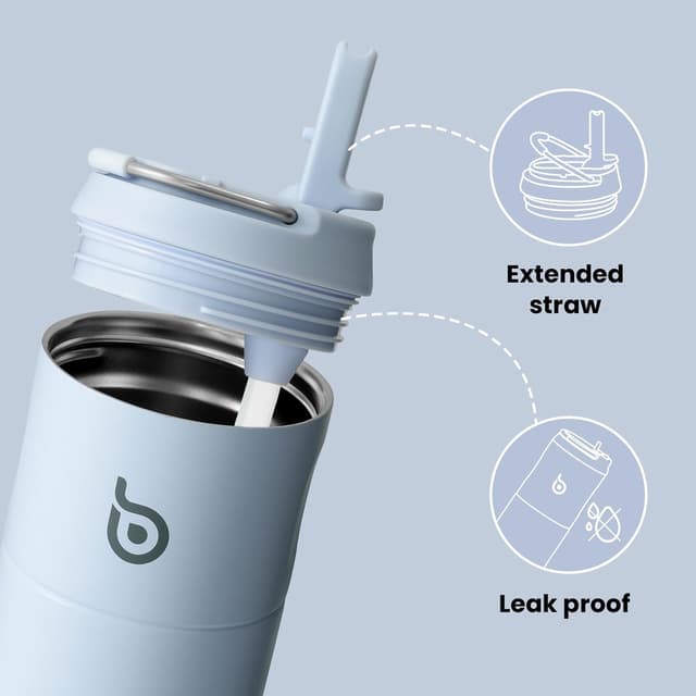 Detalle 2 de Generic insulated water bottle 500ml