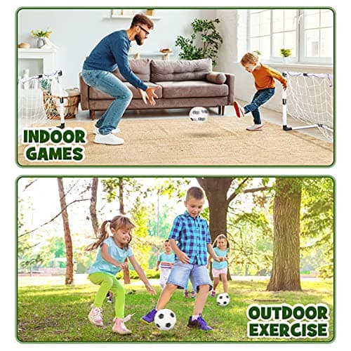 Thumbnail 1 de Juego de 2 Puertas de Fútbol Infantil ⚽ con Bolas Interactivas