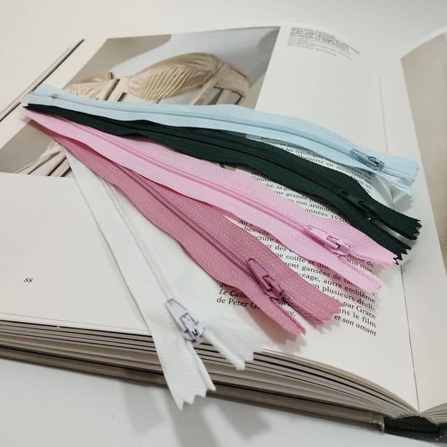 Thumbnail 6 de Pack de Cremalleras de Nylon n.3, 24 Colores 🌈