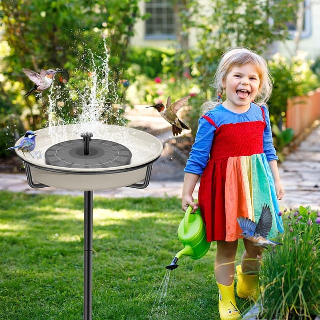 Detalle de VeyFolzin.st Bird Baths Detachable Bowl 1pc 🐦