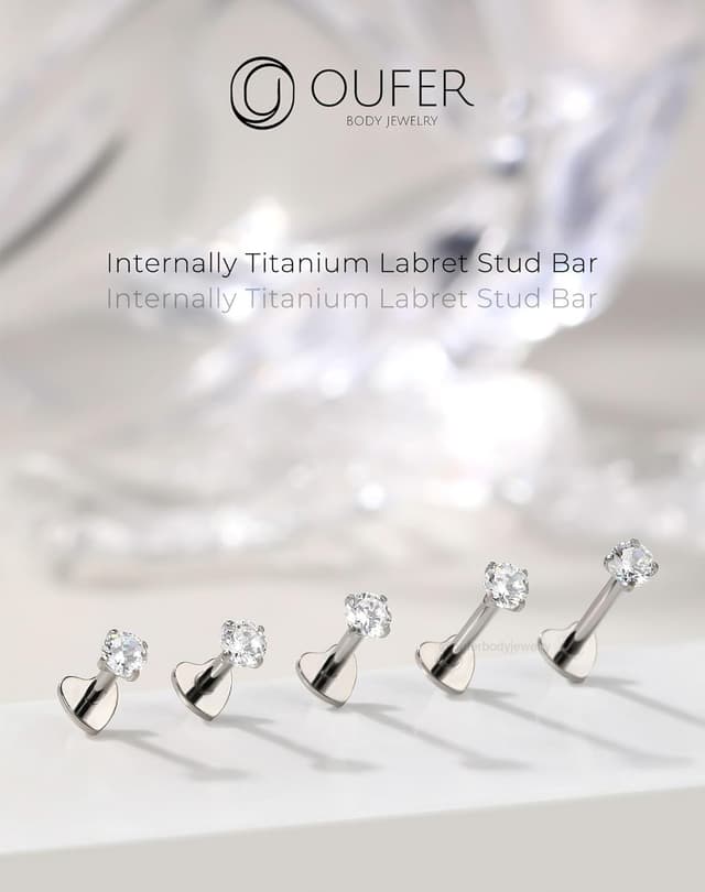 Detalle 2 de OUFER 16G Labret Titan