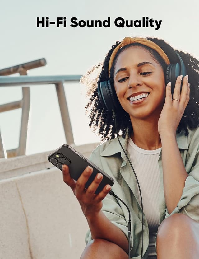 Detalle 2 de Highwings USB-C to 3.5mm Headphone Jack Adapter (3-Pack) — USB C to Aux Dongle for iPhone, Samsung Galaxy, and iPad Pro