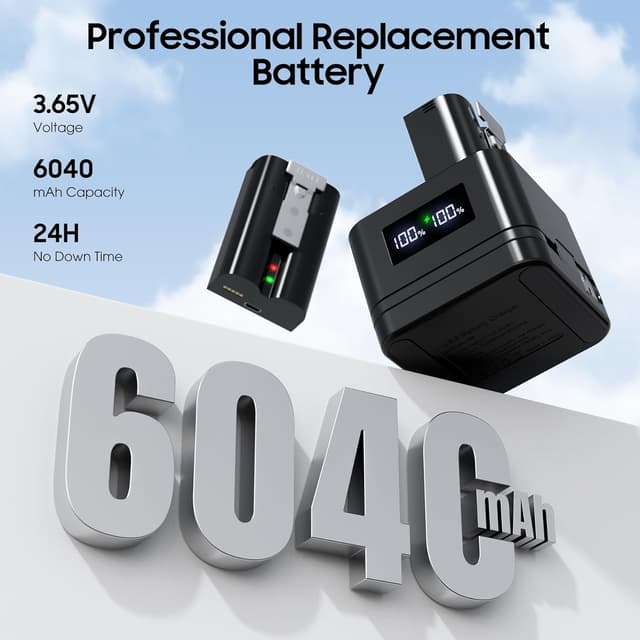 Detalle de Ohcans Replacement Battery for Ring 2-pack