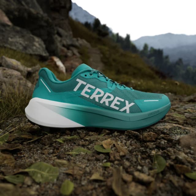 Detalle 2 de adidas Terrex Agravic 3 Trail Running en verde