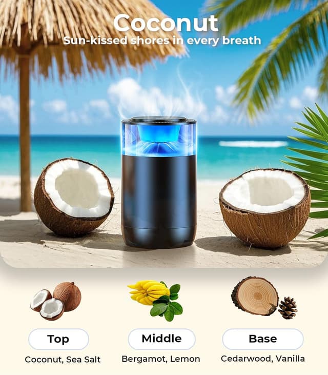 Thumbnail 4 de Hitolza Smart Car Air Fresheners Coconut