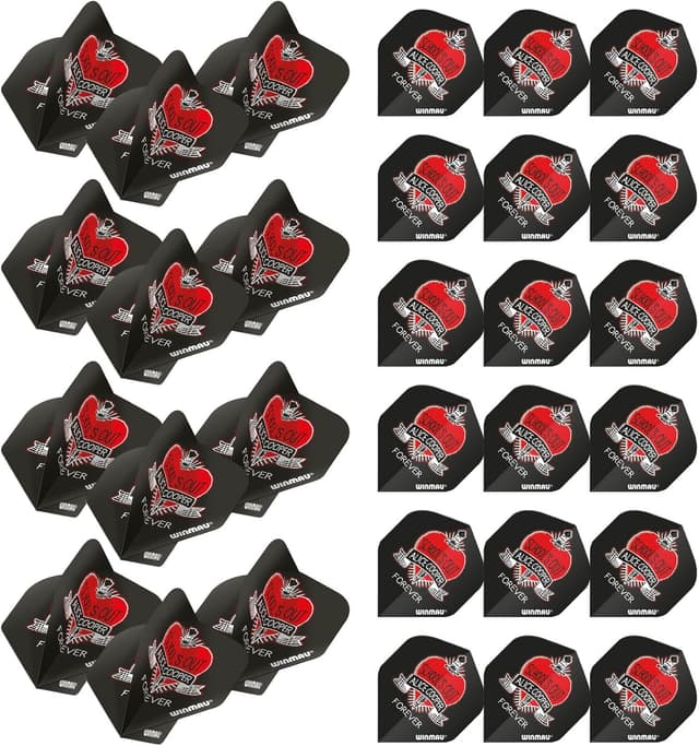 Thumbnail 5 de WINMAU Rock Legends Dart Flights 100μm pack