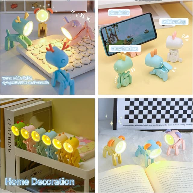 Detalle 2 de Vercico Tier Nachtlicht Set mit 4 Teilen