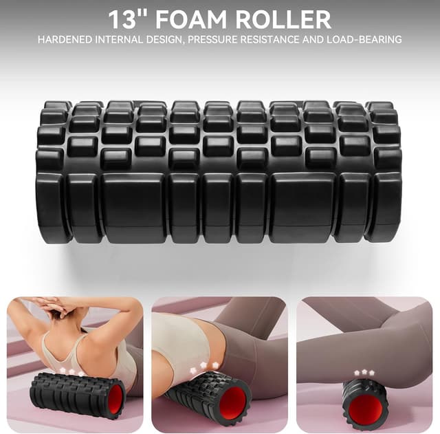 Thumbnail 1 de Krightlink 5in1 Foam Roller 13 in 🧘♀