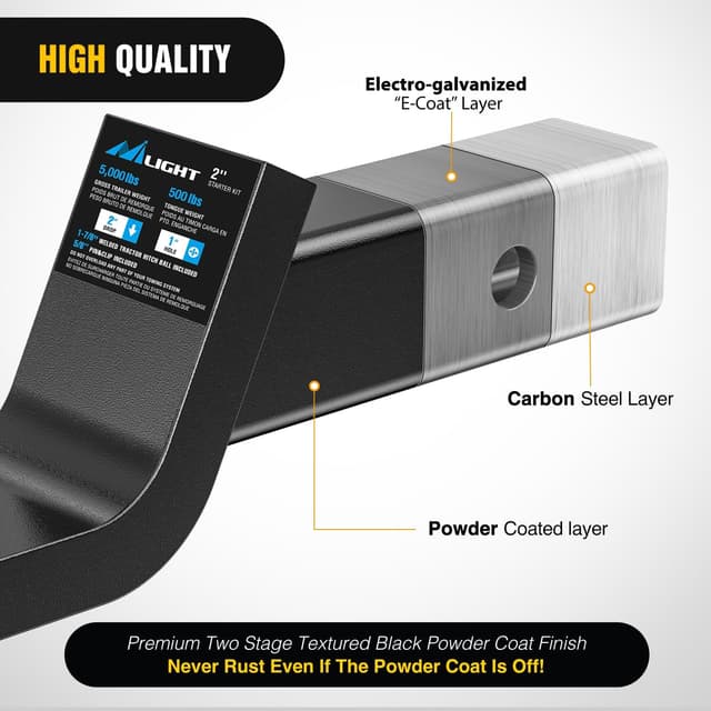 Detalle de Nilight Fusion Trailer Hitch Mount 2-inch