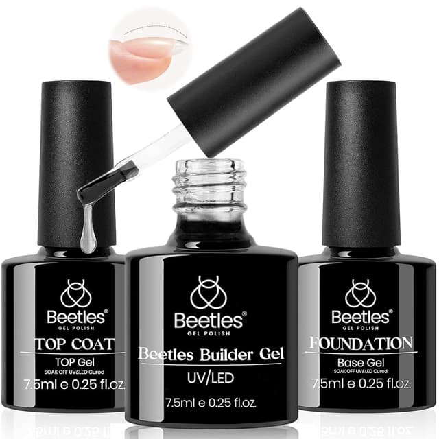 Detalle de beetles Gel Polish Builder Gel Set 7,5 ml