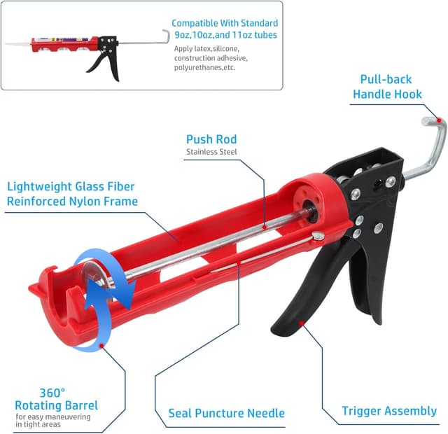 Thumbnail 2 de iLitLuk Pistola para calafateo 15:1 300 ml