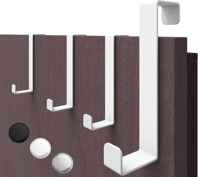 Imagen de 4smile Türhaken 4er Set Weiß 🪝 en OfertitasTOP