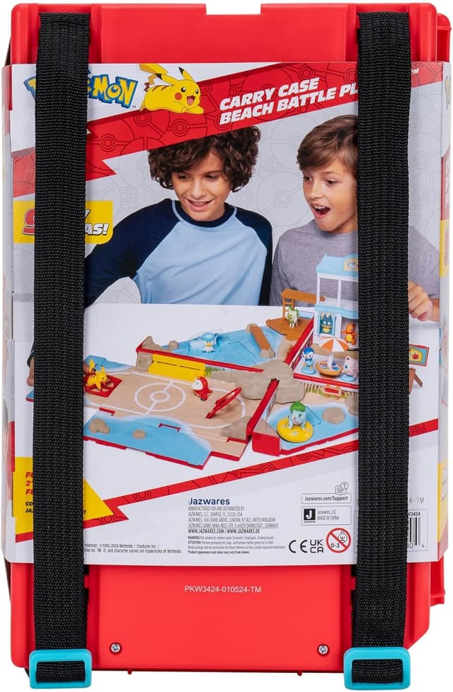 Thumbnail 6 de Jazwares Pokémon Carry Case Beach Battle Playset