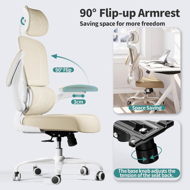 Thumbnail 4 de TRALT Office Chair Ergonomic 330 lbs