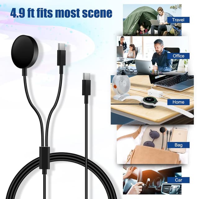 Thumbnail 6 de DuoCaiBao 2-in-1 Samsung Watch Charger 25W ๐