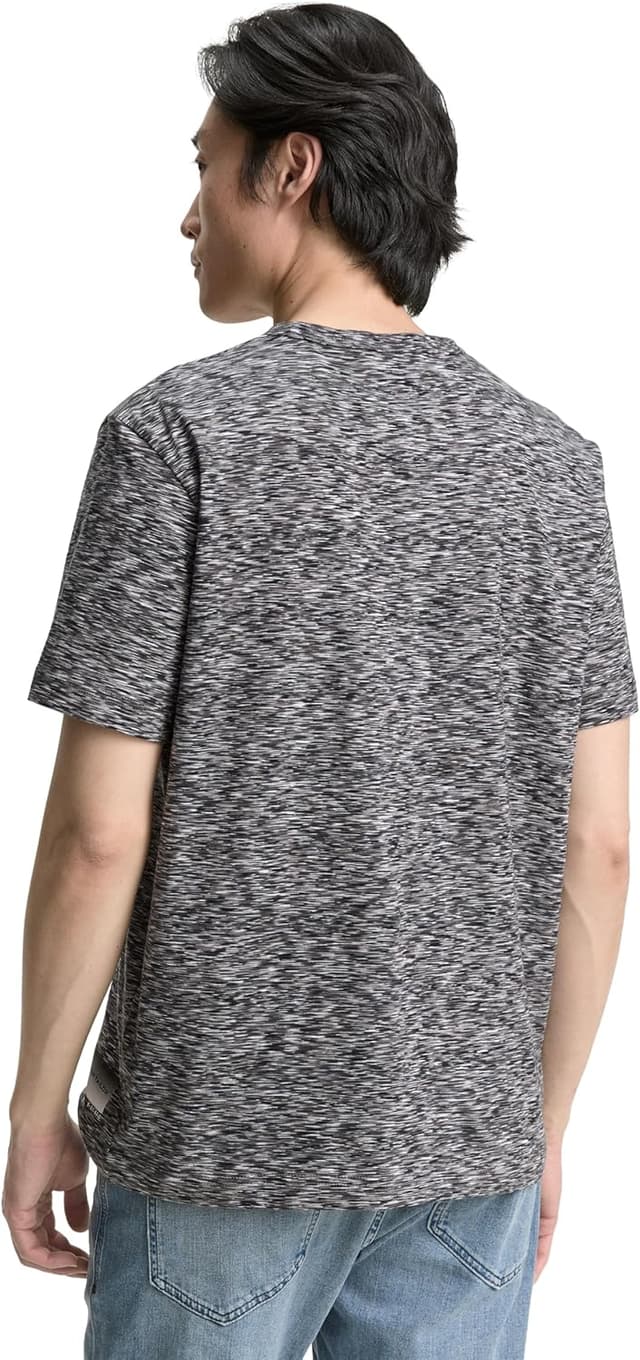 Detalle de TOM TAILOR 1045697 T-Shirt da uomo in jersey di cotone mélange