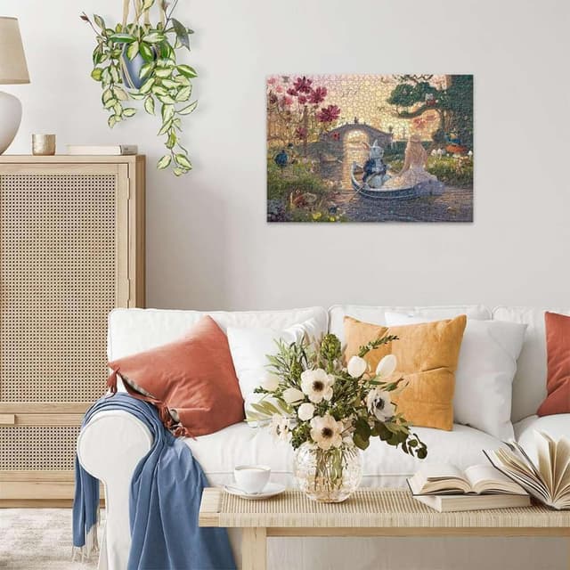 Detalle de Ravensburger Puzzle 1000 Pezzi “Il Paese delle Meraviglie” (70 x 50 cm) per adulti +14