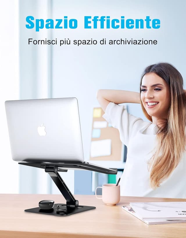 Thumbnail 6 de Babacom Supporto PC Portatile 10-16"